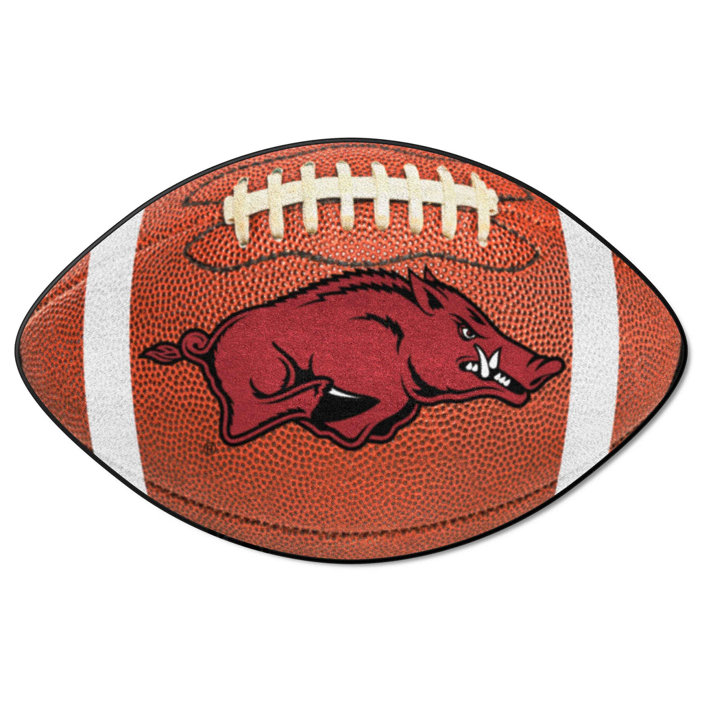 Arkansas Razorbacks Football Rug - 20.5in. x 32.5in.
