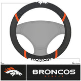 Denver Broncos Embroidered Steering Wheel Cover