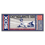 Chicago White Sox Ticket Runner Rug - 30in. x 72in.1917