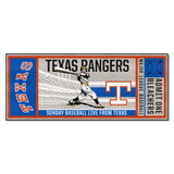 Texas Rangers Ticket Runner Rug - 30in. x 72in.