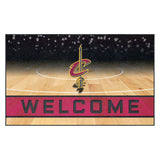 Cleveland Cavaliers Rubber Door Mat - 18in. x 30in.