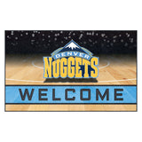 Denver Nuggets Rubber Door Mat - 18in. x 30in.