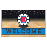 Los Angeles Clippers Rubber Door Mat - 18in. x 30in.