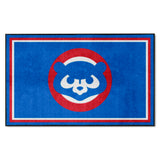 Chicago Cubs 4ft. x 6ft. Plush Area Rug1990