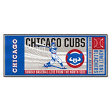Chicago Cubs Ticket Runner Rug - 30in. x 72in.1990