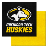 Michigan Tech Huskies Team Carpet Tiles - 45 Sq Ft.