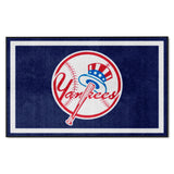 New York Yankees 4ft. x 6ft. Plush Area Rug