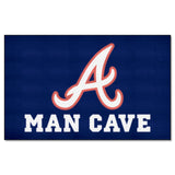 Atlanta Braves Man Cave Ulti-Mat Rug - 5ft. x 8ft.