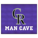 Colorado Rockies Man Cave Tailgater Rug - 5ft. x 6ft.