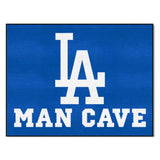 Los Angeles Dodgers Man Cave All-Star Rug - 34 in. x 42.5 in.