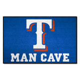 Texas Rangers Man Cave Starter Mat Accent Rug - 19in. x 30in.