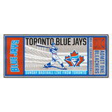 Toronto Blue Jays Ticket Runner Rug - 30in. x 72in.