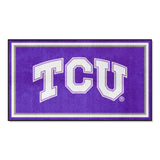 TCU Horned Frogs 3ft. x 5ft. Plush Area Rug