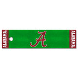 Alabama Crimson Tide Putting Green Mat - 1.5ft. x 6ft., A Logo