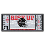 Atlanta Falcons Ticket Runner Rug - 30in. x 72in.