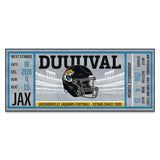 Jacksonville Jaguars Ticket Runner Rug - 30in. x 72in.