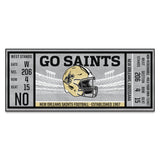 New Orleans Saints Ticket Runner Rug - 30in. x 72in.