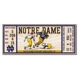 Notre Dame Fighting Irish Ticket Runner Rug - 30in. x 72in.