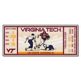 Virginia Tech Hokies Ticket Runner Rug - 30in. x 72in.