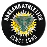 Oakland Athletics Roundel Rug - 27in. Diameter2000