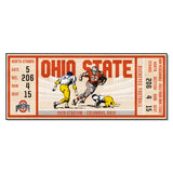 Ohio State Buckeyes Ticket Runner Rug - 30in. x 72in.