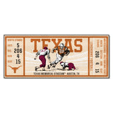Texas Longhorns Ticket Runner Rug - 30in. x 72in.
