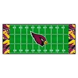 Arizona Cardinals Football Field Runner Mat - 30in. x 72in. XFIT Design