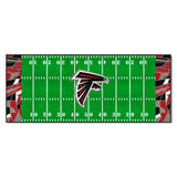 Atlanta Falcons Football Field Runner Mat - 30in. x 72in. XFIT Design