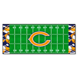 Chicago Bears Football Field Runner Mat - 30in. x 72in. XFIT Design