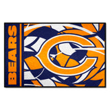 Chicago Bears Starter Mat XFIT Design - 19in x 30in Accent Rug