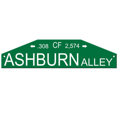 Philadelphia Phillies Sign 4x24 Plastic Street Style Ashburn Alley CO