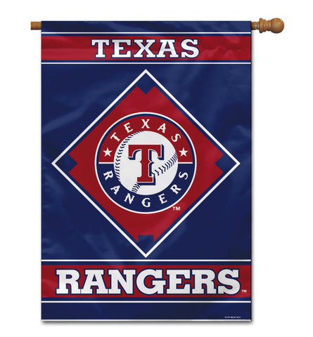 Texas Rangers Flag 28x40 House 1-Sided CO