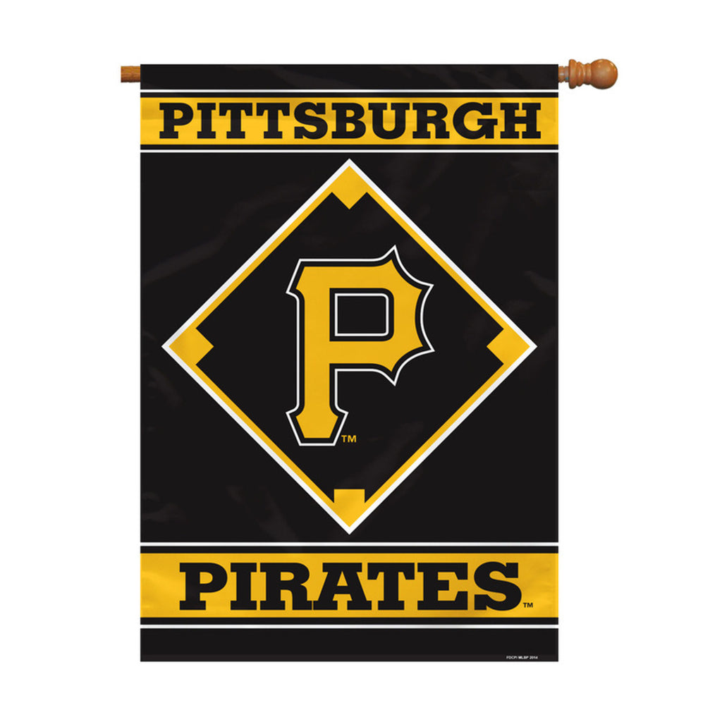 Pittsburgh Pirates Flag 28x40 House 1-Sided CO