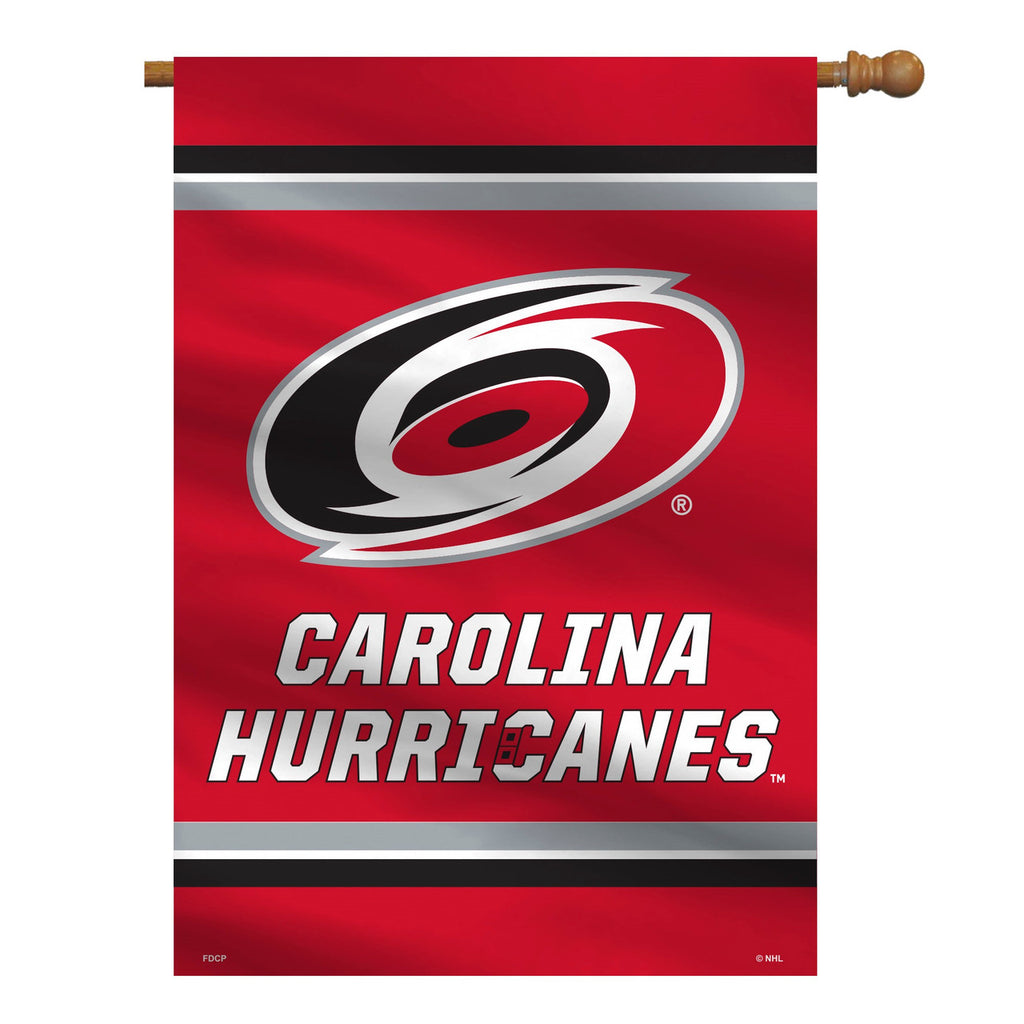 Carolina Hurricanes Banner 28x40 House Flag Style 2 Sided CO
