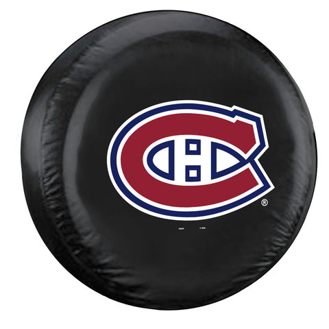 Montreal Canadiens Tire Cover Standard Size Black CO