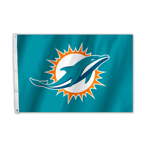 Miami Dolphins Flag 2x3 CO