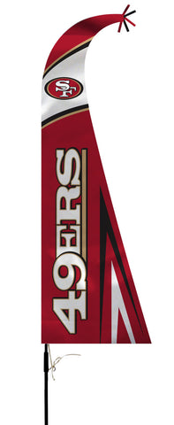 San Francisco 49ers Flag Premium Feather Style CO