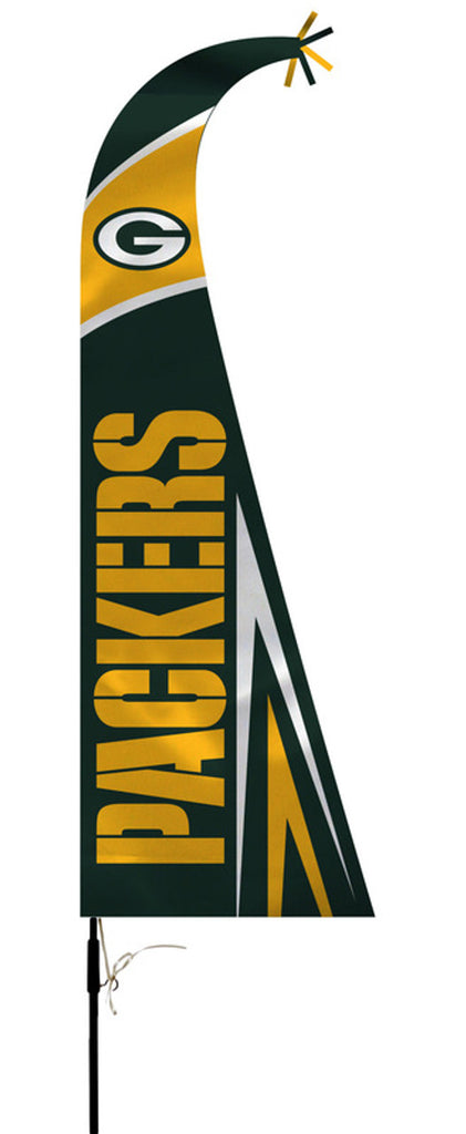 Green Bay Packers Flag Premium Feather Style CO