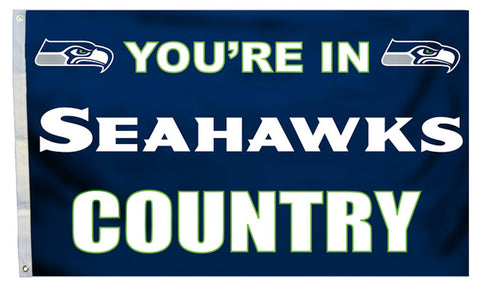 Seattle Seahawks Flag 3x5 Country - Special Order