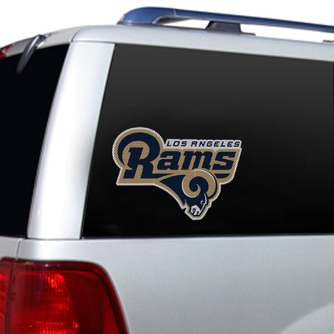 Los Angeles Rams Window Film 12 Inch Die Cut