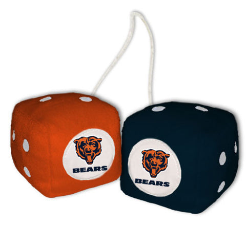 Chicago Bears Fuzzy Dice CO