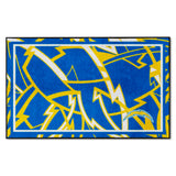 Los Angeles Chargers 4ft. x 6ft. Plush Area Rug XFIT Design