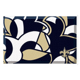 New Orleans Saints Rubber Scraper Door Mat XFIT Design