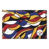 Pittsburgh Steelers Rubber Scraper Door Mat XFIT Design
