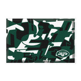 New York Jets Rubber Scraper Door Mat XFIT Design