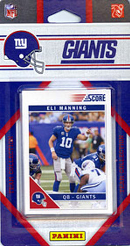 New York Giants 2011 Score Team Set CO