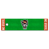 NC State Wolfpack Putting Green Mat - 1.5ft. x 6ft., Wolf Logo