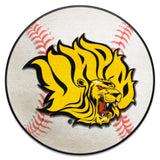 UAPB Golden Lions Baseball Rug - 27in. Diameter