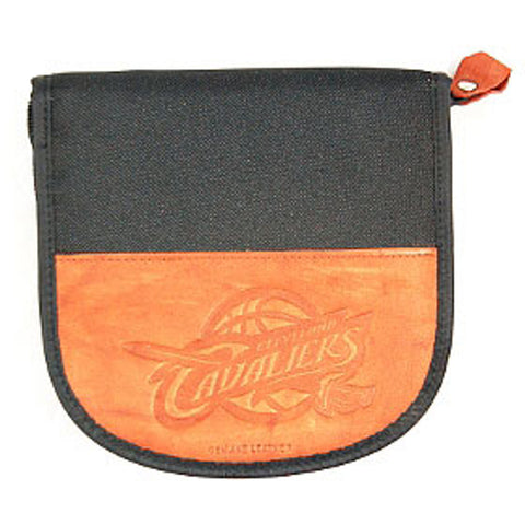 Cleveland Cavaliers CD Case Leather/Nylon Embossed CO