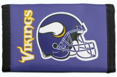 Minnesota Vikings Wallet Nylon Trifold